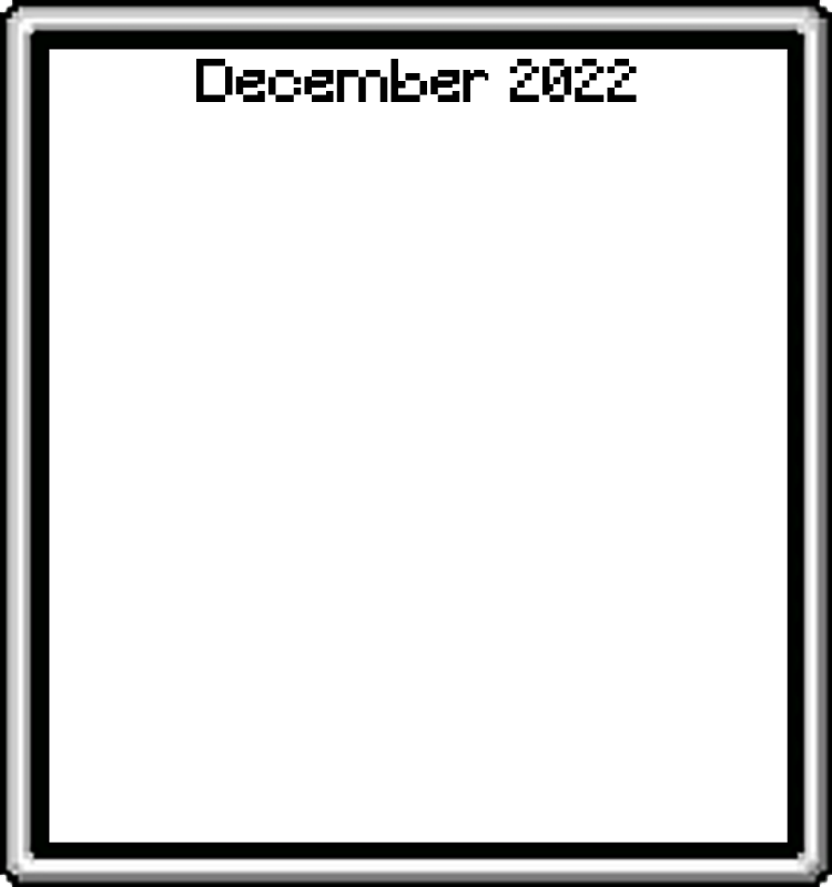 12 Frame December 2022